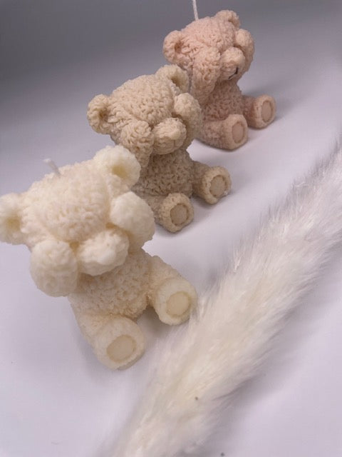 Bougie décorative Ourson (Vendue à l'unité)